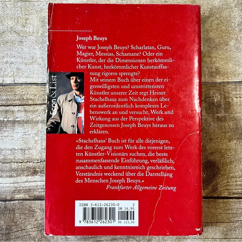 Joseph Beuys Biography Heiner Stachelhaus German Art‎ Book Paperback 3612262300